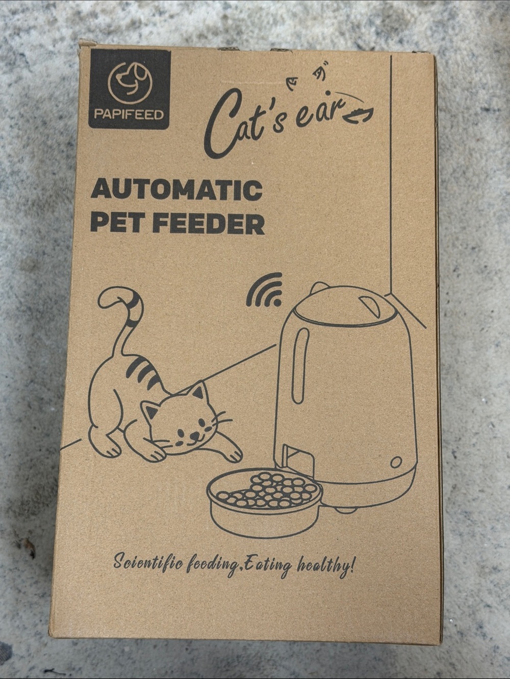 Papifeed Cat's Ear Automatic Pet Feeder